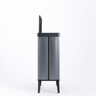 Lixeira Verto High 54l - Grafite | Curver